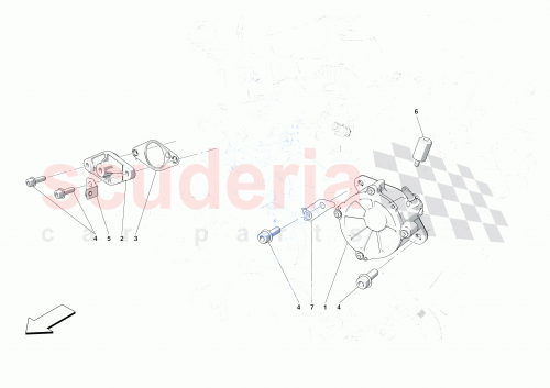 Part Diagram for Ferrari 951041
