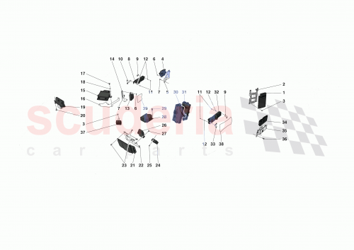 Part Diagram for Ferrari 794837