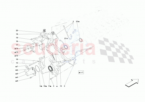 Part Diagram for Ferrari 911484
