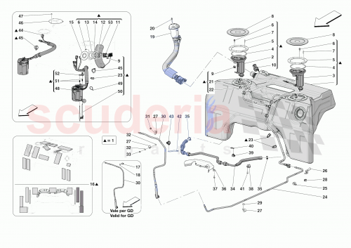 Part Diagram for Ferrari 870708