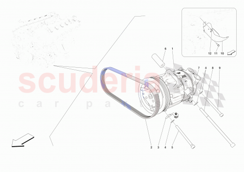 Part Diagram for Ferrari 941058