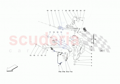 Part Diagram for Ferrari 000984047
