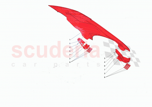 Part Diagram for Ferrari 901793