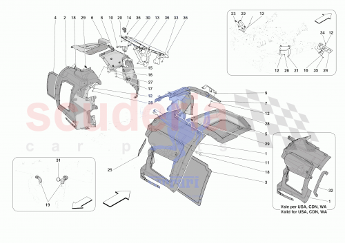 Part Diagram for Ferrari 905493