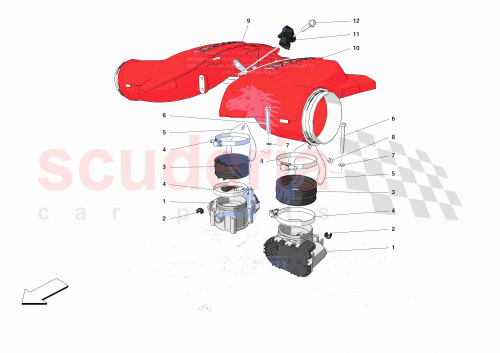 Part Diagram for Ferrari 70006756
