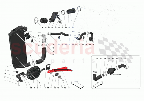 Part Diagram for Ferrari 741580