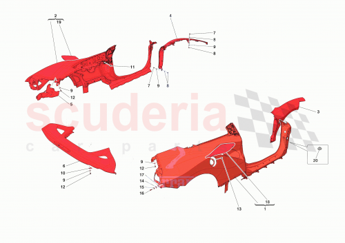 Part Diagram for Ferrari 985852654