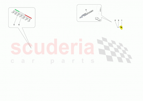Part Diagram for Ferrari 897057