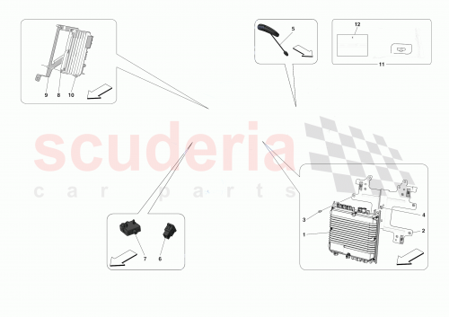Part Diagram for Ferrari 900541