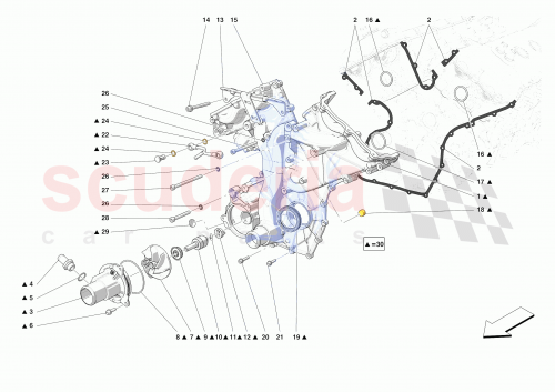 Part Diagram for Ferrari 889790