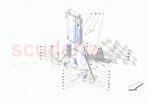 Part Diagram for Ferrari 831175
