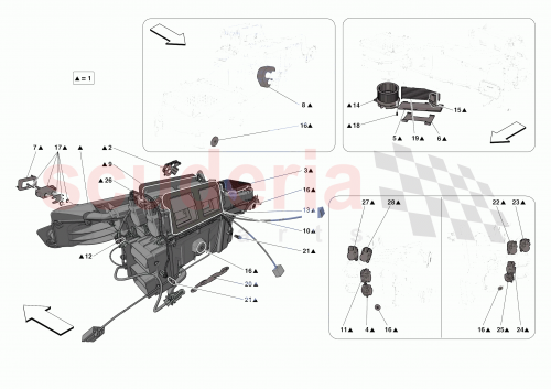 Part Diagram for Ferrari 927037