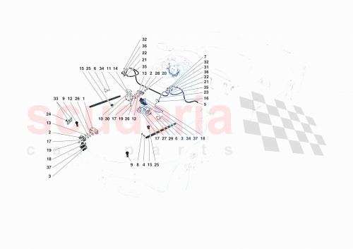 Part Diagram for Ferrari 837852