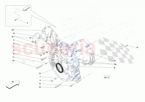 Part Diagram for Ferrari 342512