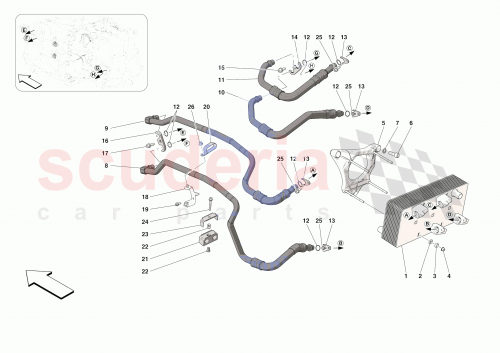 Part Diagram for Ferrari 748015