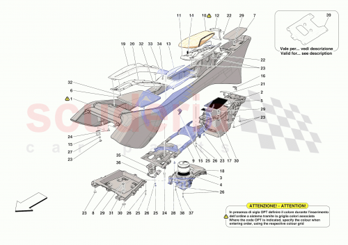 Part Diagram for Ferrari 70006652