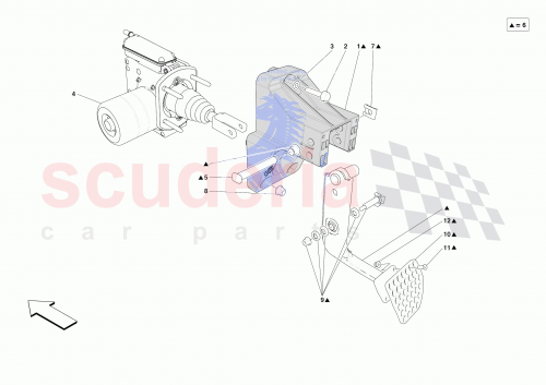 Part Diagram for Ferrari 897894