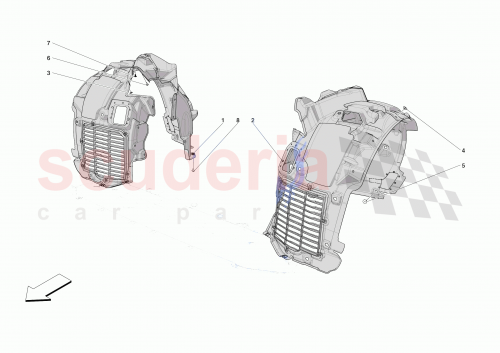Part Diagram for Ferrari 906020