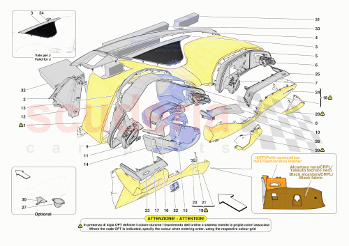 Part Diagram for Ferrari 962177