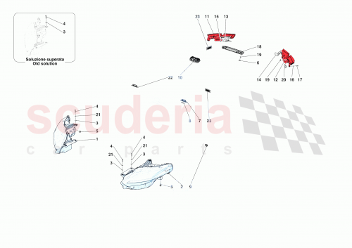 Part Diagram for Ferrari 917269