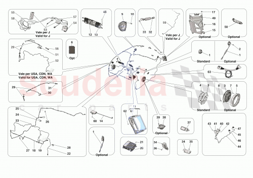 Part Diagram for Ferrari 914755
