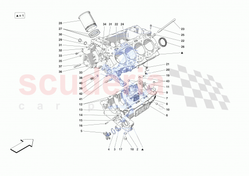 Part Diagram for Ferrari 342332