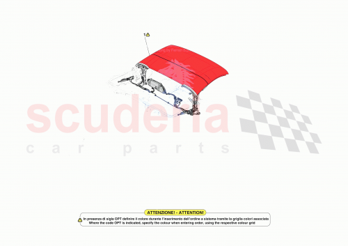 Part Diagram for Ferrari 958700