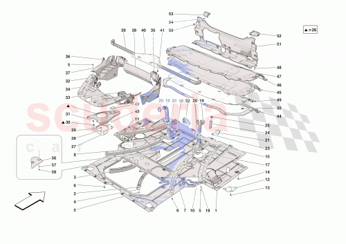 Part Diagram for Ferrari 938725