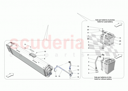 Part Diagram for Ferrari 909123