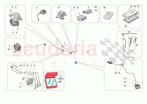 Part Diagram for Ferrari 792676