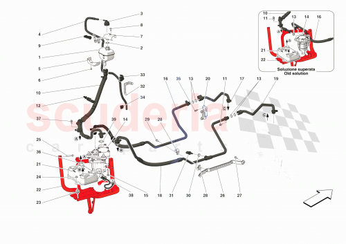 Part Diagram for Ferrari 897851