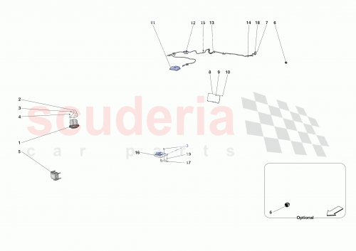 Part Diagram for Ferrari 913815