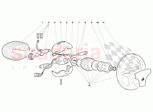 Part Diagram for Lamborghini 006031202