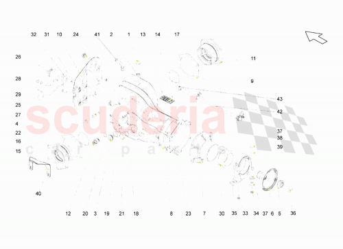 Part Diagram for Lamborghini N115581