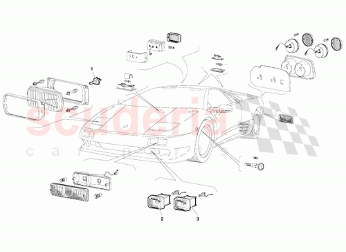 Part Diagram for Lamborghini 006332093