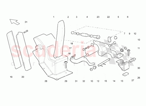 Part Diagram for Lamborghini 401721585A