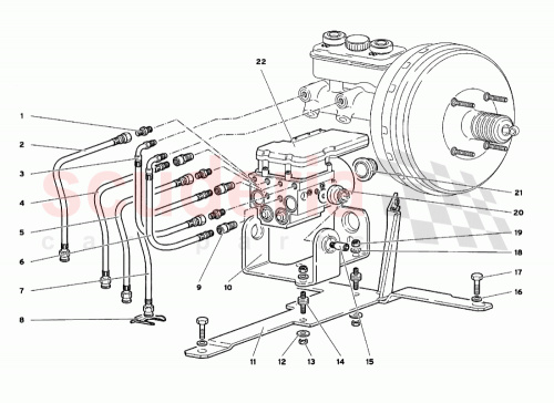Part Diagram for Lamborghini 0031000998