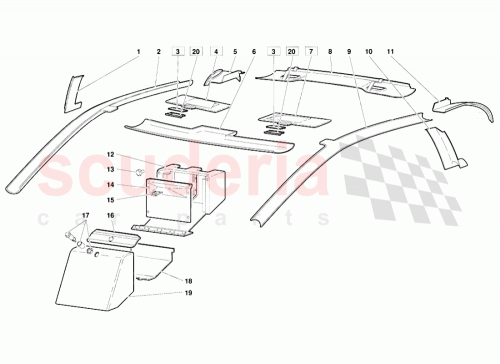 Part Diagram for Lamborghini 009458218