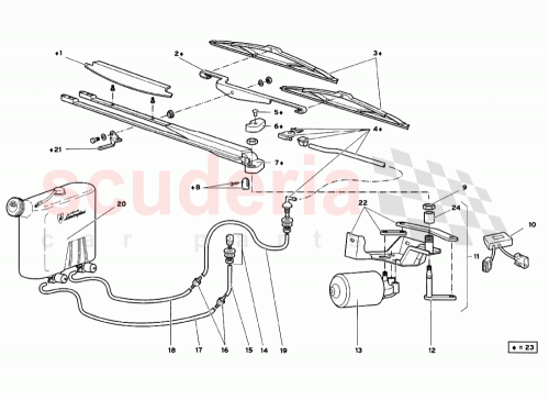 Part Diagram for Lamborghini 006138108
