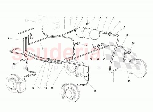 Part Diagram for Lamborghini 400611757