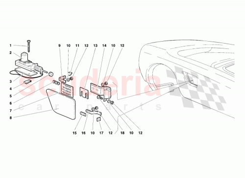 Part Diagram for Lamborghini 005930521