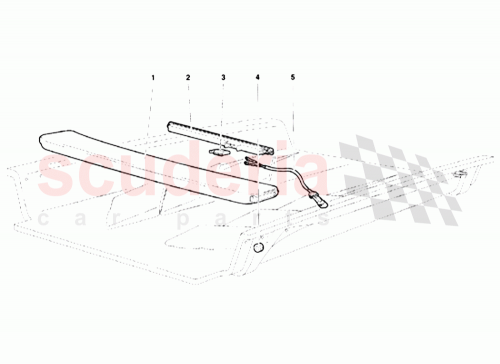 Part Diagram for Lamborghini 009460104