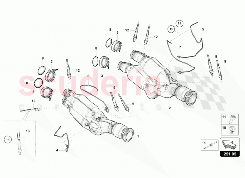Part Diagram for Lamborghini 07M131777G