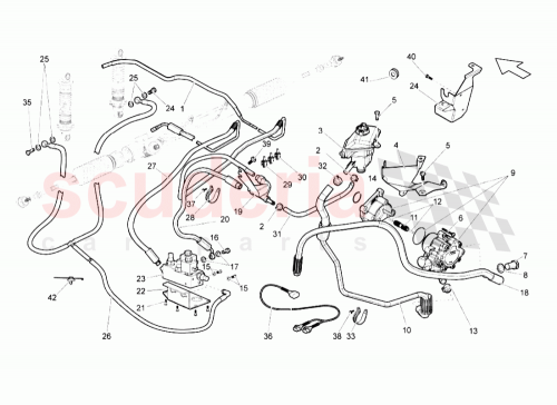 Part Diagram for Lamborghini 400616143A