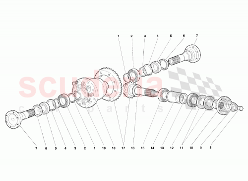 Part Diagram for Lamborghini 002434627