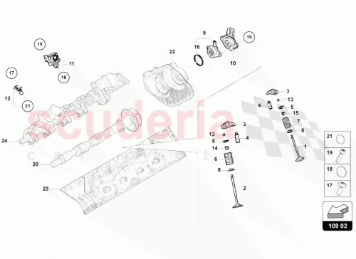 Part Diagram for Lamborghini 06M109259M