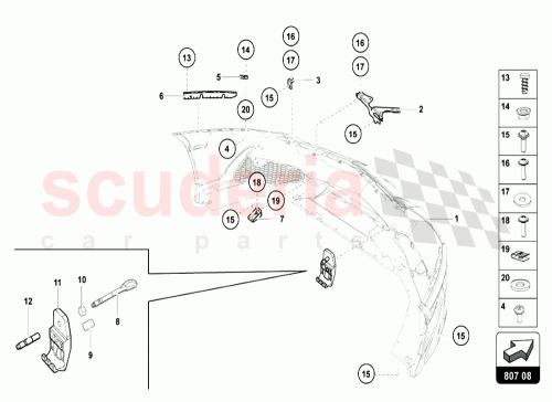 Part Diagram for Lamborghini 470807324