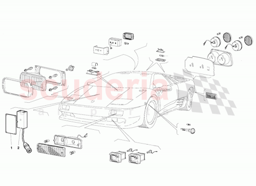 Part Diagram for Lamborghini 006031731