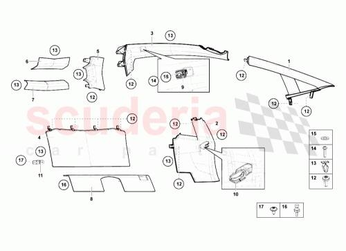 Part Diagram for Lamborghini 476867234