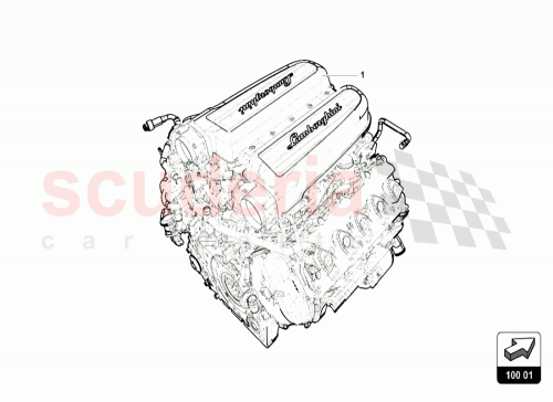 Part Diagram for Lamborghini 07L100015CJ